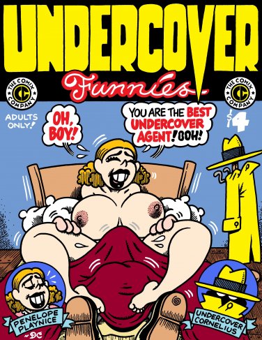 UNDERCOVER FUNNIES - Dexter Cockburn Underground Comix