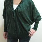 green sweater top