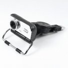 5.0 MP USB Webcam Web Camera for Laptop w/Stand Black