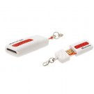 Ultra Compact Micro SD Card Reader Writer Keychain