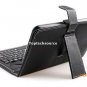 Black Leather Case with USB Keyboard for 7 inch MID Tablet PC