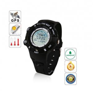 All The Way GPS Tracker Water-resistant Sport Watch Black &acirc;�� Integrated Version