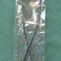 Rectangle Green Silver Pendant Necklace Dichroic Glass Murano Style