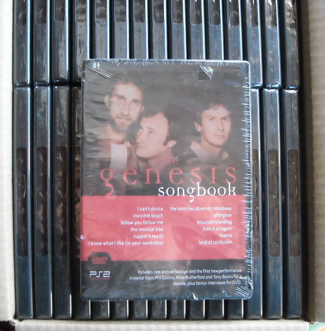 Genesis Songbook Lot Of 3 Music DVD 801213000890