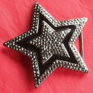 Silver Color Star With Rhinestone Metal Belt Buckle Silver Color Star With Rhinestone Metal Belt Buckle