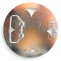 Shamrock Rub For Luck Four Leaf Clover Belt Buckle