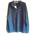 Alaska Airlines Cutter & Buck Cotton Knit Navy Blue Golf Sweatshirt Pullover Size XL