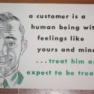 Vintage 1950s Mid Century Auto Advertising Poster 5