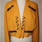 Vintage 80s rayon cropped jacket blazer