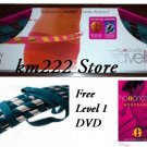 BLUE Hoopnotica Travel Hula Hoop Exercise +Level 1 DVD -- SHIP PRIORITY MAIL (2-3 DAYS DELIVERY)