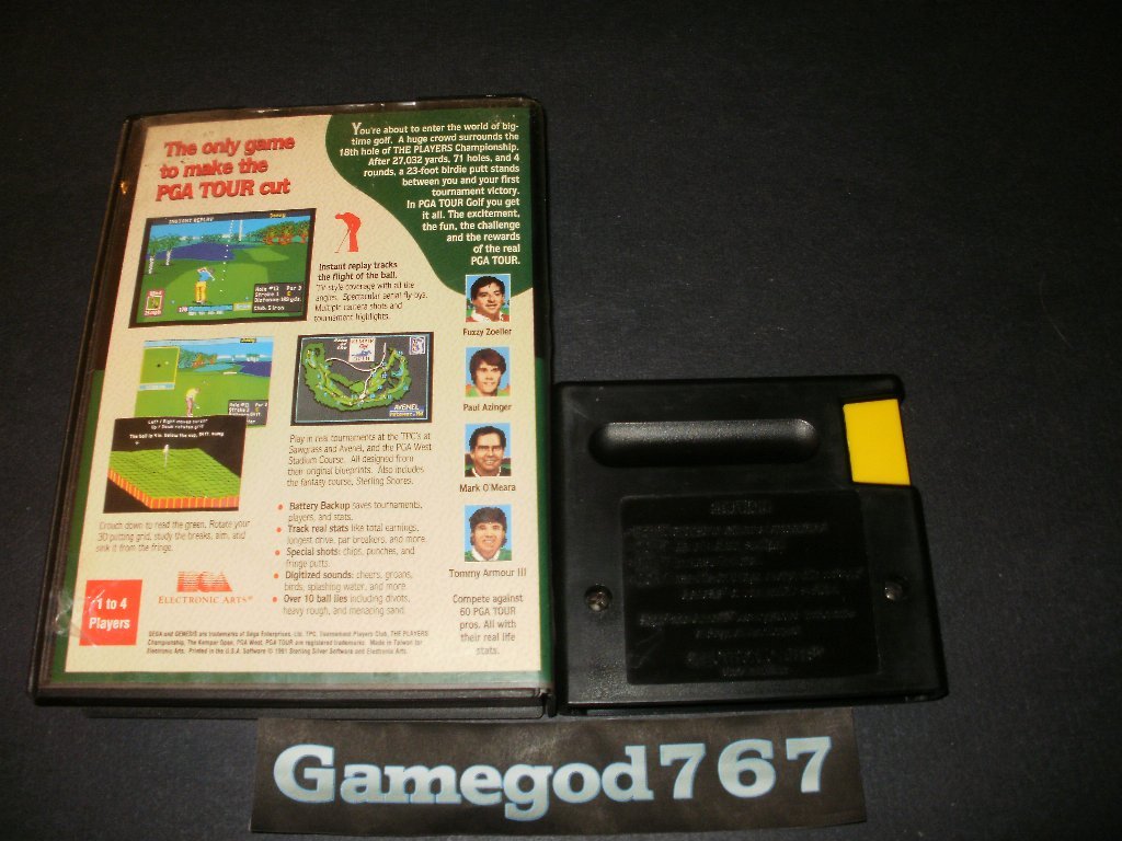 PGA Tour Golf - Sega Genesis - With Box