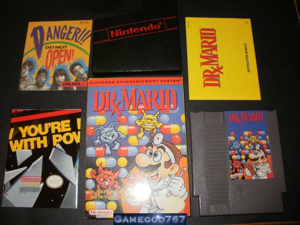 Dr. Mario - Nintendo NES - Complete CIB