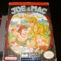 Joe & Mac - Nintendo NES - With Box and Cartridge Sleeve