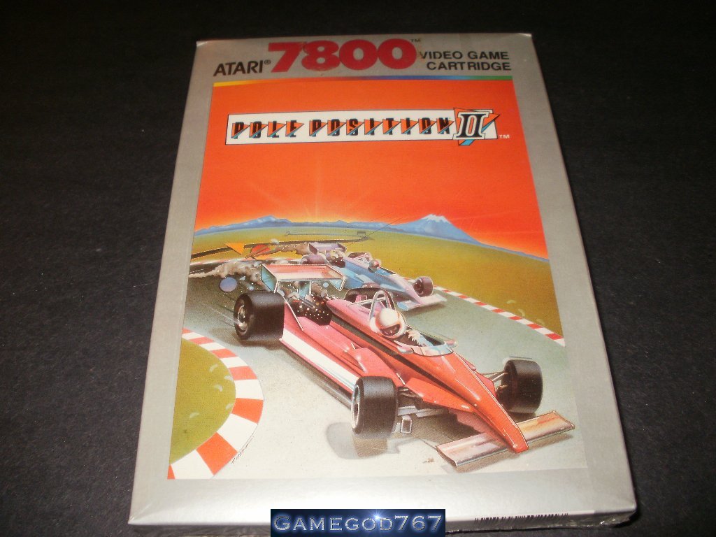 Pole Position 2 - Atari 7800 - New Factory Sealed