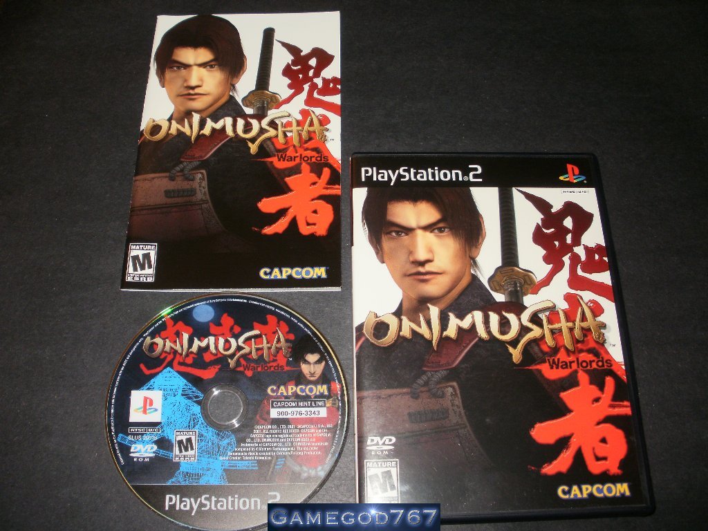 Onimusha Warlords - Sony PS2 - Complete CIB