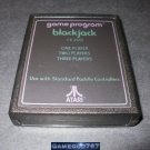 Blackjack - Atari 2600 - 1978 Green Text Label Version Blackjack - Atari 2600 - 1978 Green Text Label Version