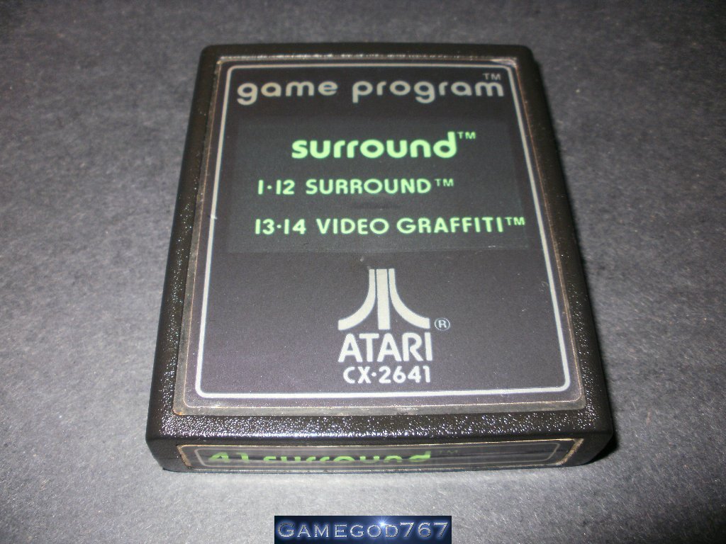 Surround - Atari 2600 - Text Label Version