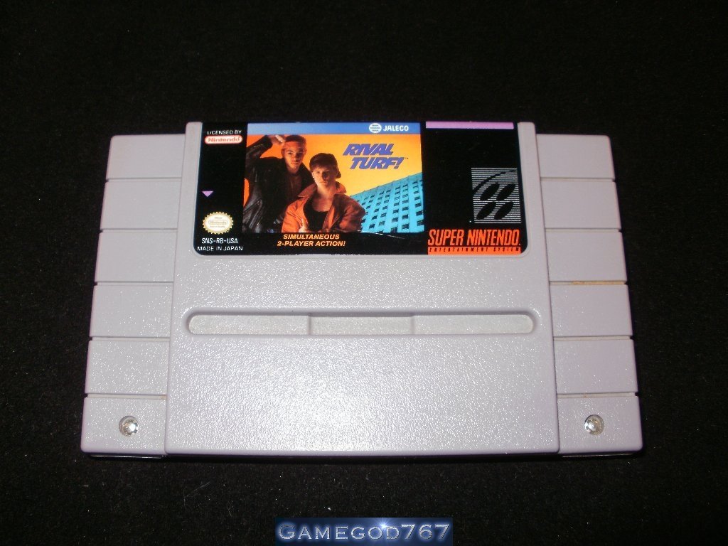 Rival Turf - SNES Super Nintendo