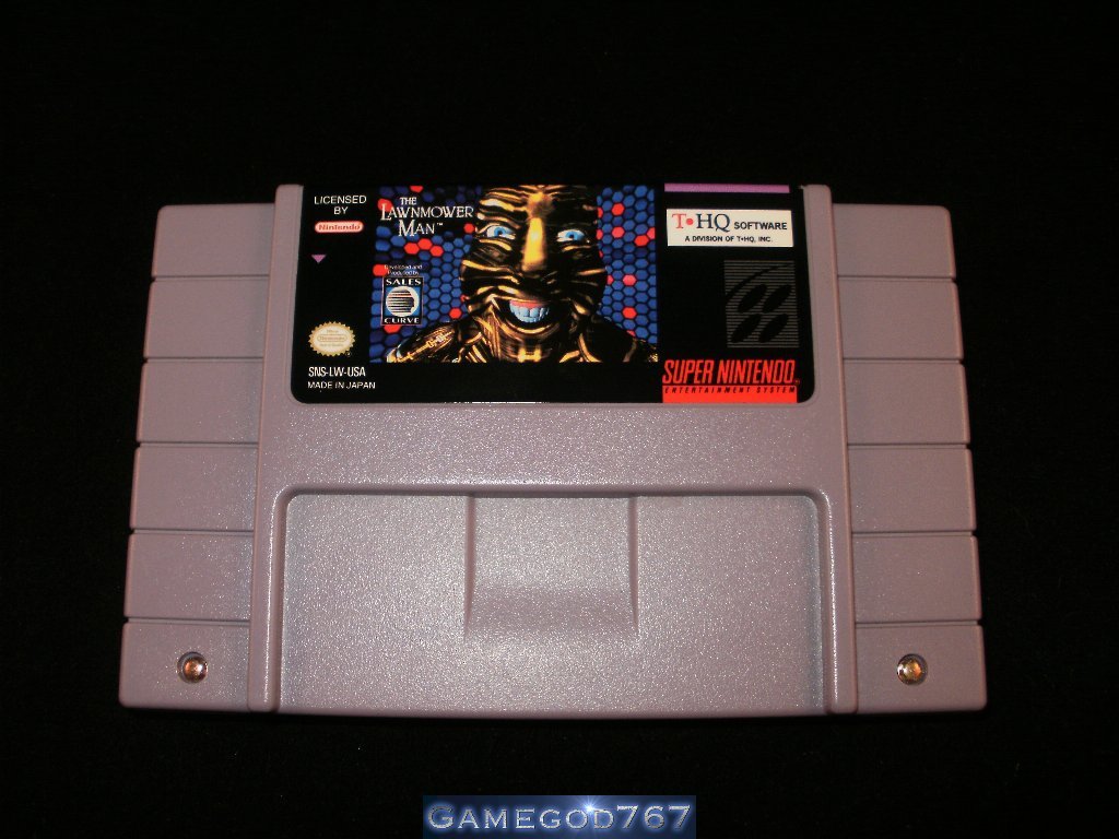 Lawnmower Man - SNES Super Nintendo