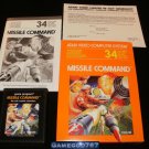 Missile Command - Atari 2600 - Complete CIB