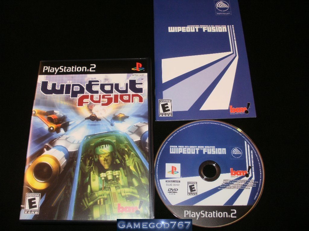 Wipeout Fusion - Sony PS2 - Complete CIB