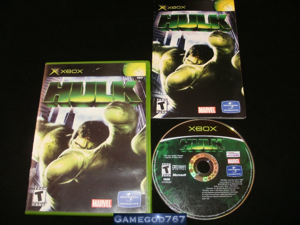  Hulk - Xbox - Complete CIB