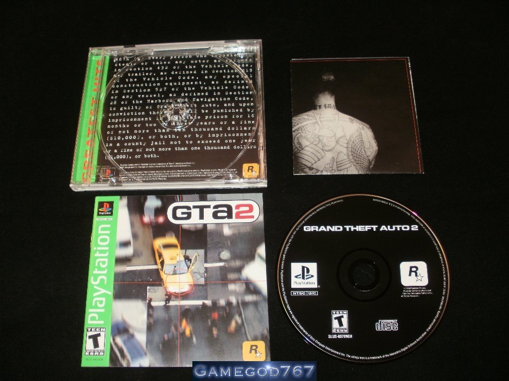 Grand Theft Auto 2 - Sony PS1 - Complete CIB