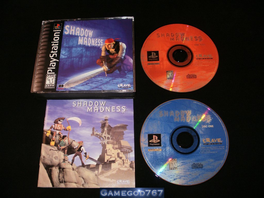 Shadow Madness - Sony PS1 - Complete CIB