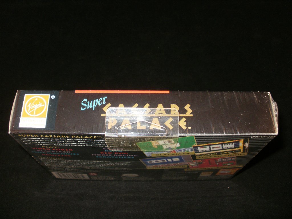 Super Caesars Palace - SNES Super Nintendo - Brand New