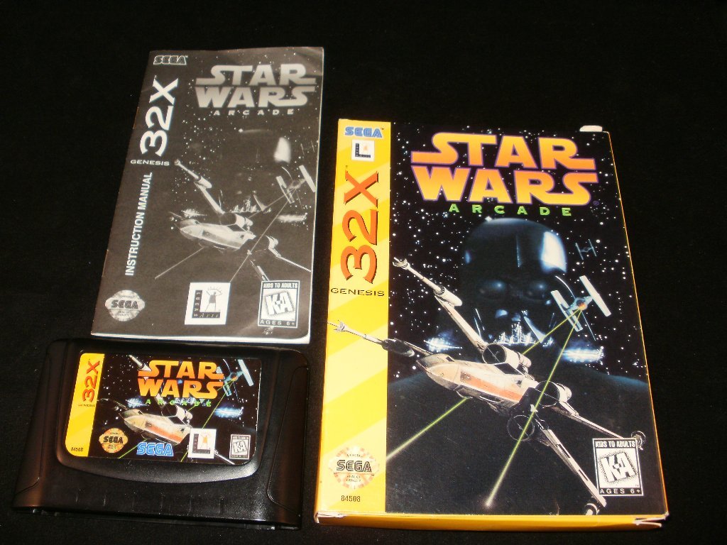 Star Wars Arcade - Sega 32X - Complete CIB