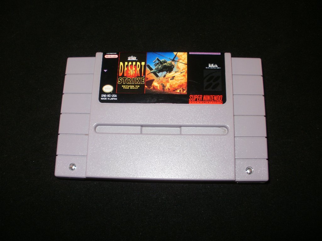 Desert Strike - SNES Super Nintendo