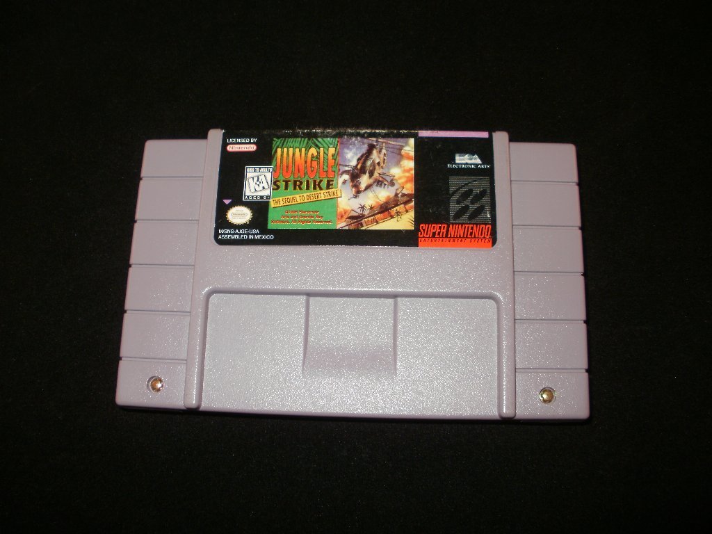 Jungle Strike - Snes Super Nintendo