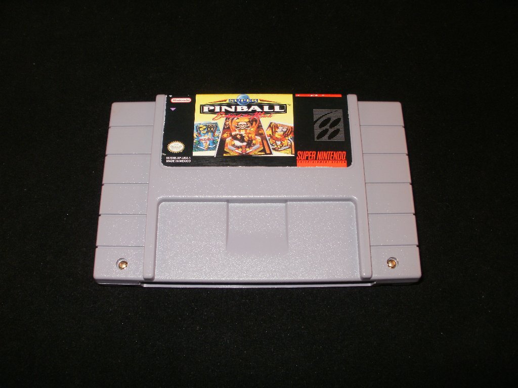 SUPER PINBALL BEHIND The Mask Super Famicom (Sfc) Ntsc-Japan (Complete
