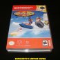 Wave Race 64 - N64 Nintendo - With Manual & Custom Case