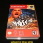 WCW Mayhem - N64 Nintendo - With Manual & Custom Case