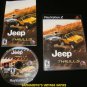 Jeep Thrills - Sony PS2 - Complete CIB