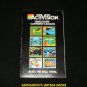 Activision Game Catalog - Atari 2600 - 1981 Version