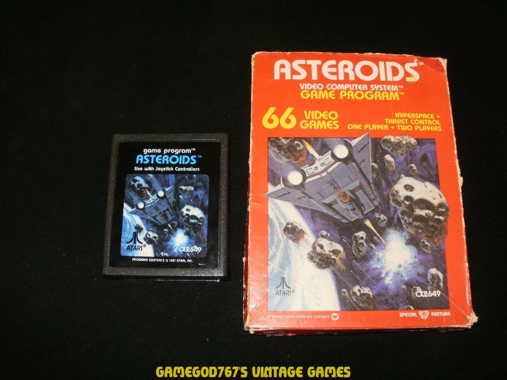 Asteroids - Atari 2600 - With Box