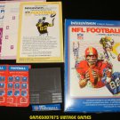 NFL Football - Mattel Intellivision - Complete