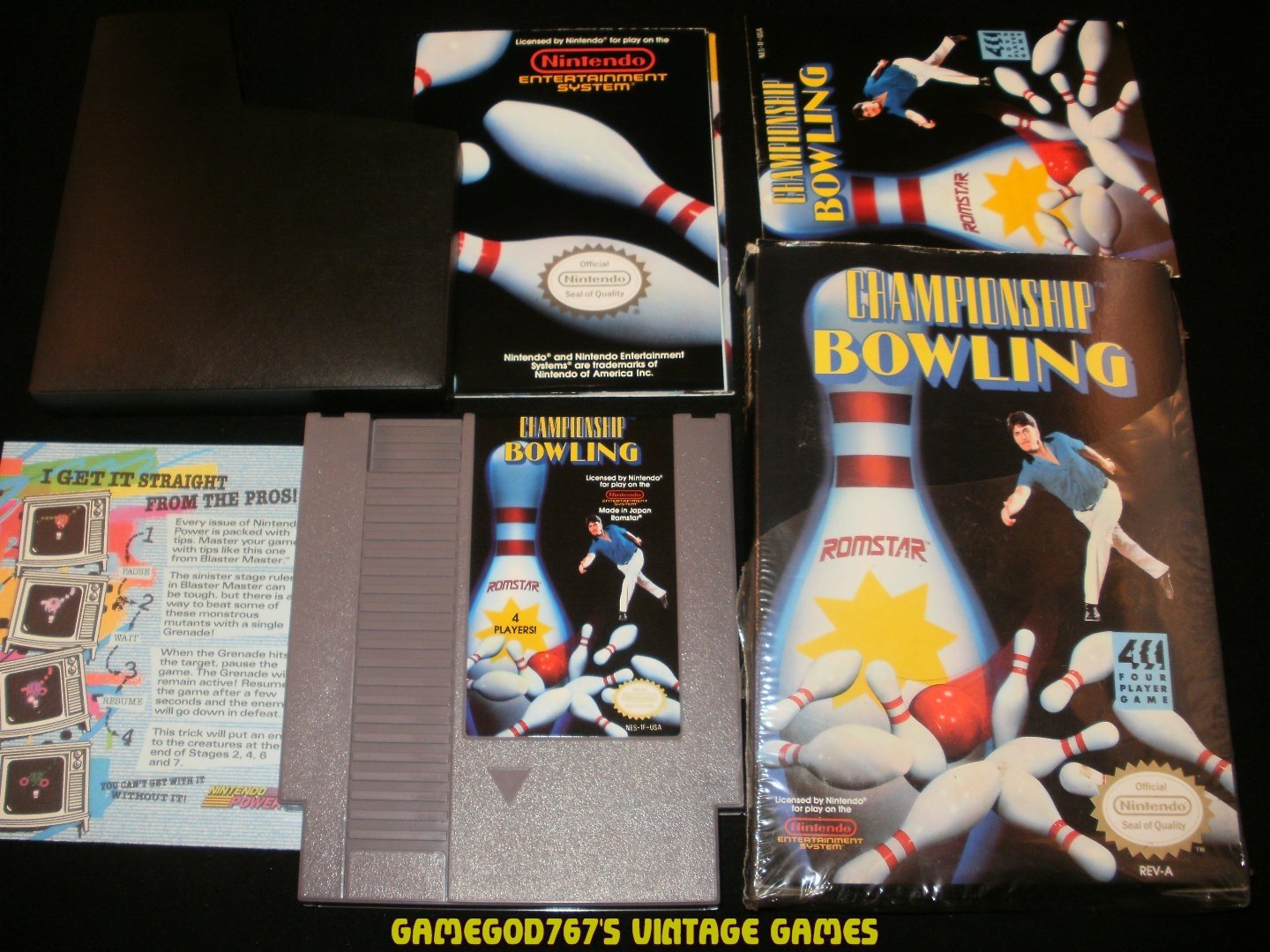 championship bowling nes