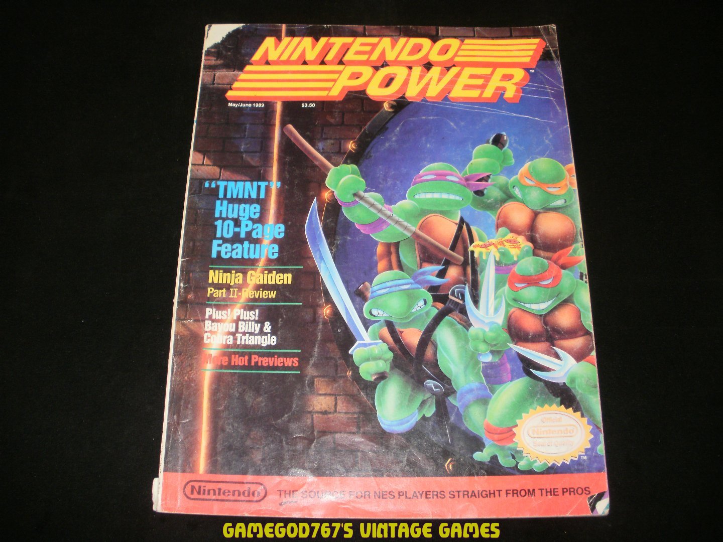 Nintendo Power - Issue No. 6 - May-June, 1989