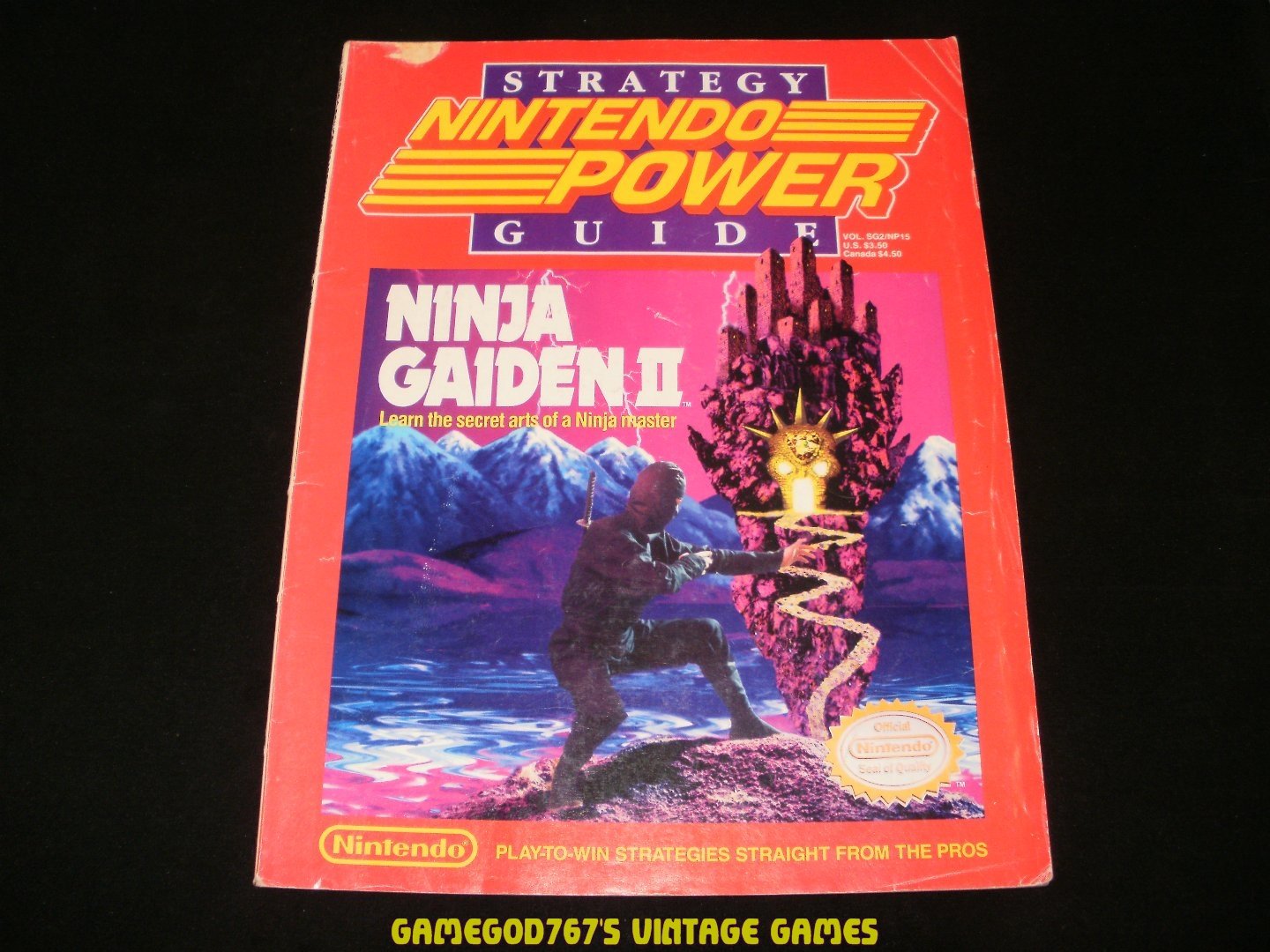 Nintendo Power - Issue No. 15 - Ninja Gaiden II Strategy Guide, 1990