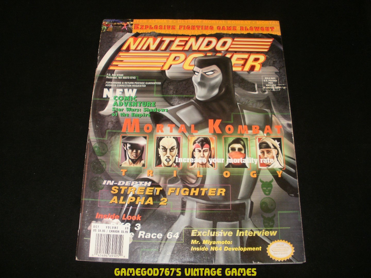 Nintendo Power - Issue No. 89 - October, 1996