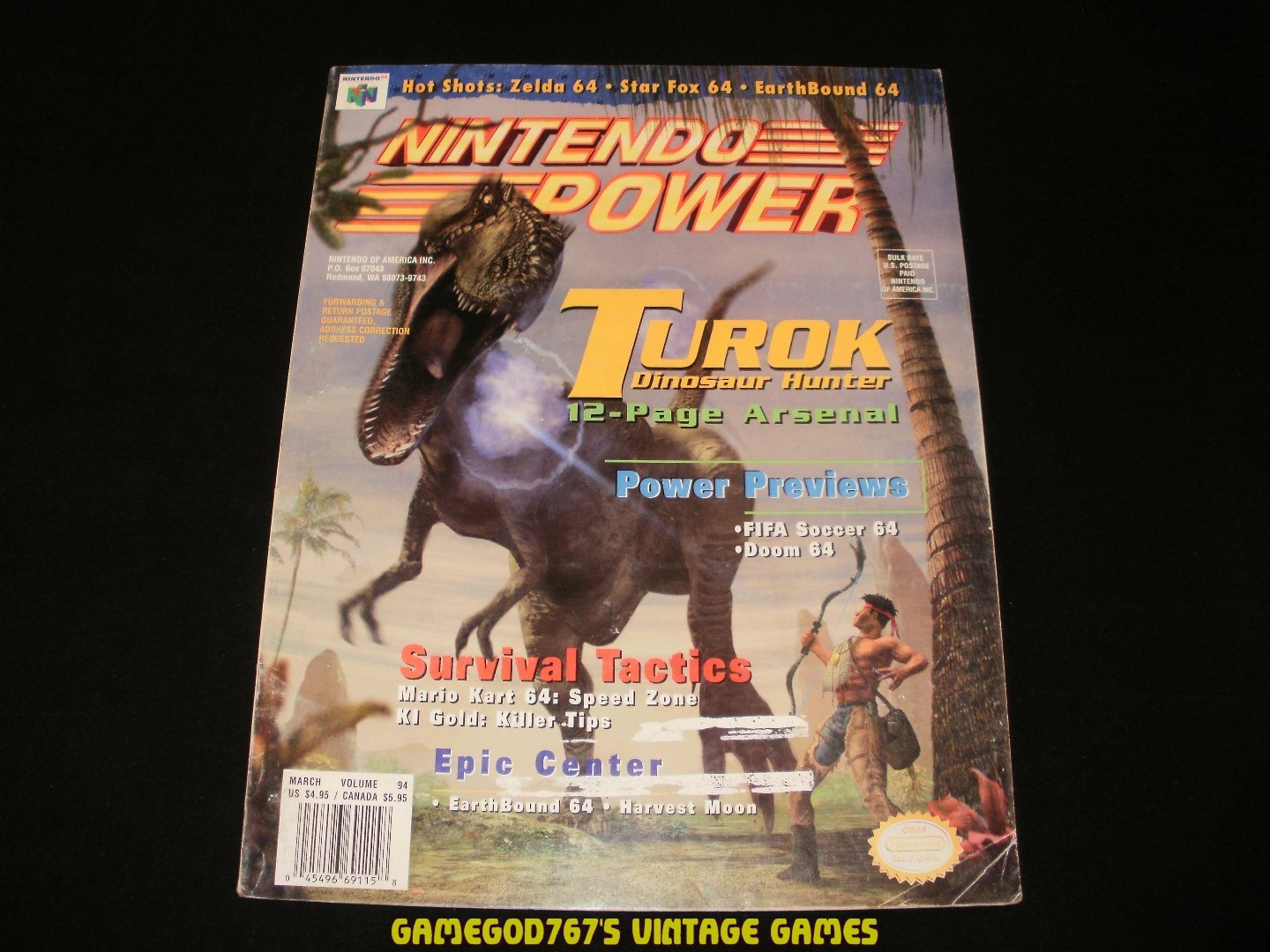 Nintendo Power - Issue No. 94 - March, 1997