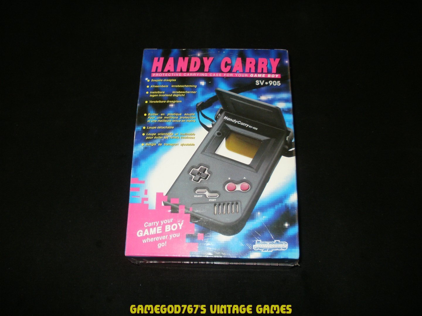 Handy Carry Vintage Nintendo Game Boy Accessory Brand New Factory Sealed