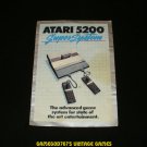 Atari 5200 Game Catalog (1983)