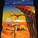 Death Valley Rally Poster - Nintendo Power October, 1992 - Never Used
