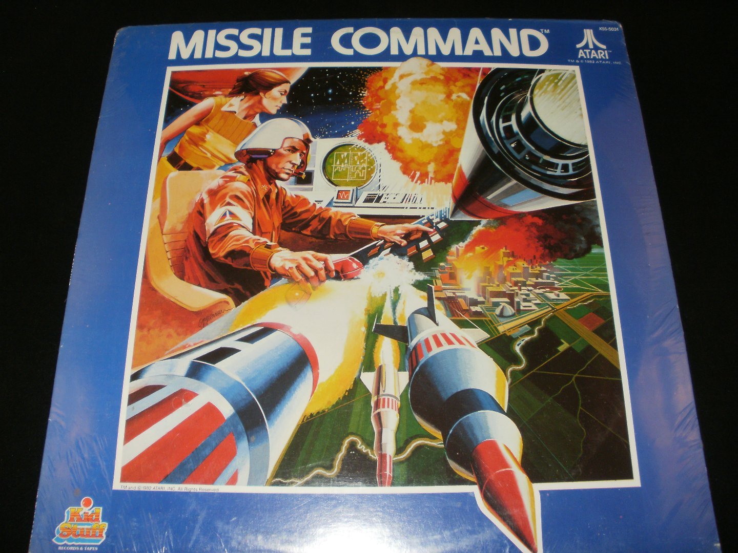 Missle Command - LP Record - Kid Stuff Records 1982 - Brand New