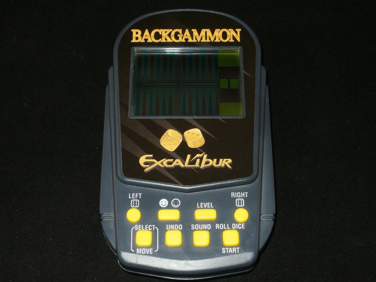 Handheld Electronic Backgammon Excalibur Electronics Vintage Handheld