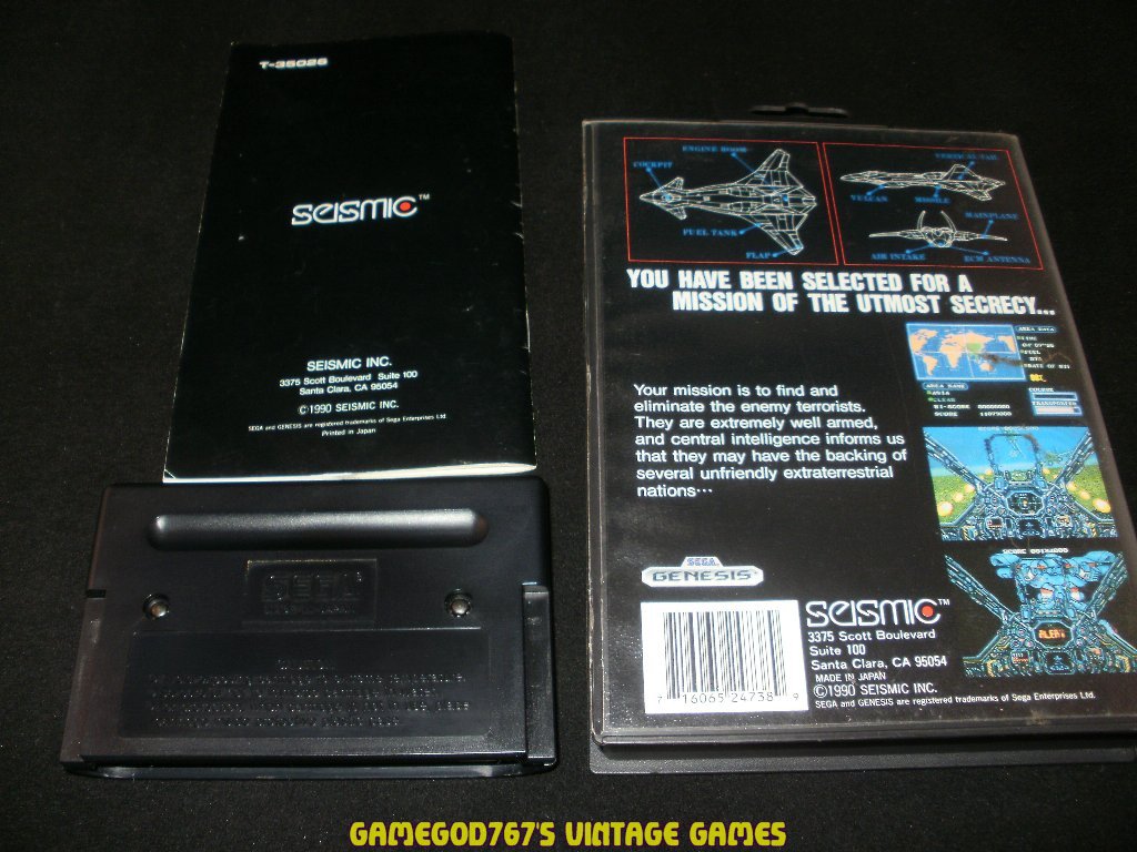 Air Diver - Sega Genesis - Complete CIB